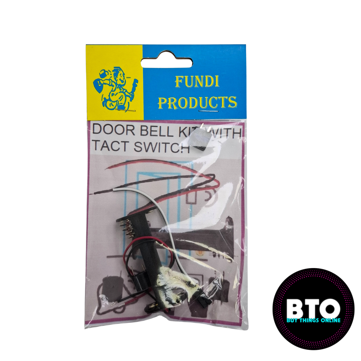 School Project Kit Doorbell with Tact Switch