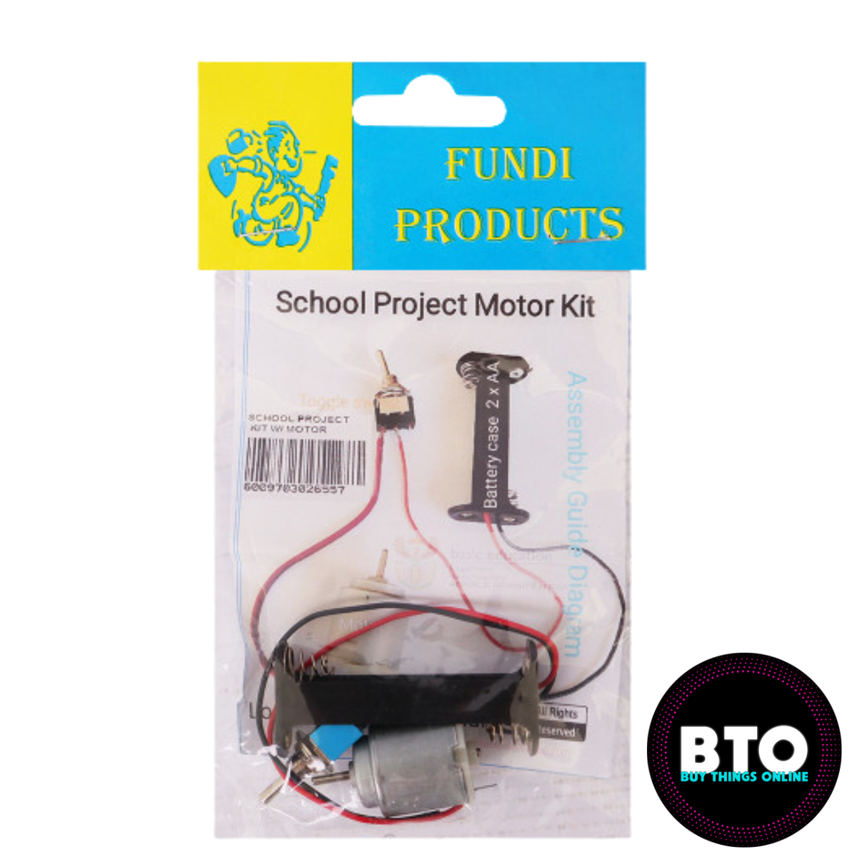 School Project Kit W/Motor