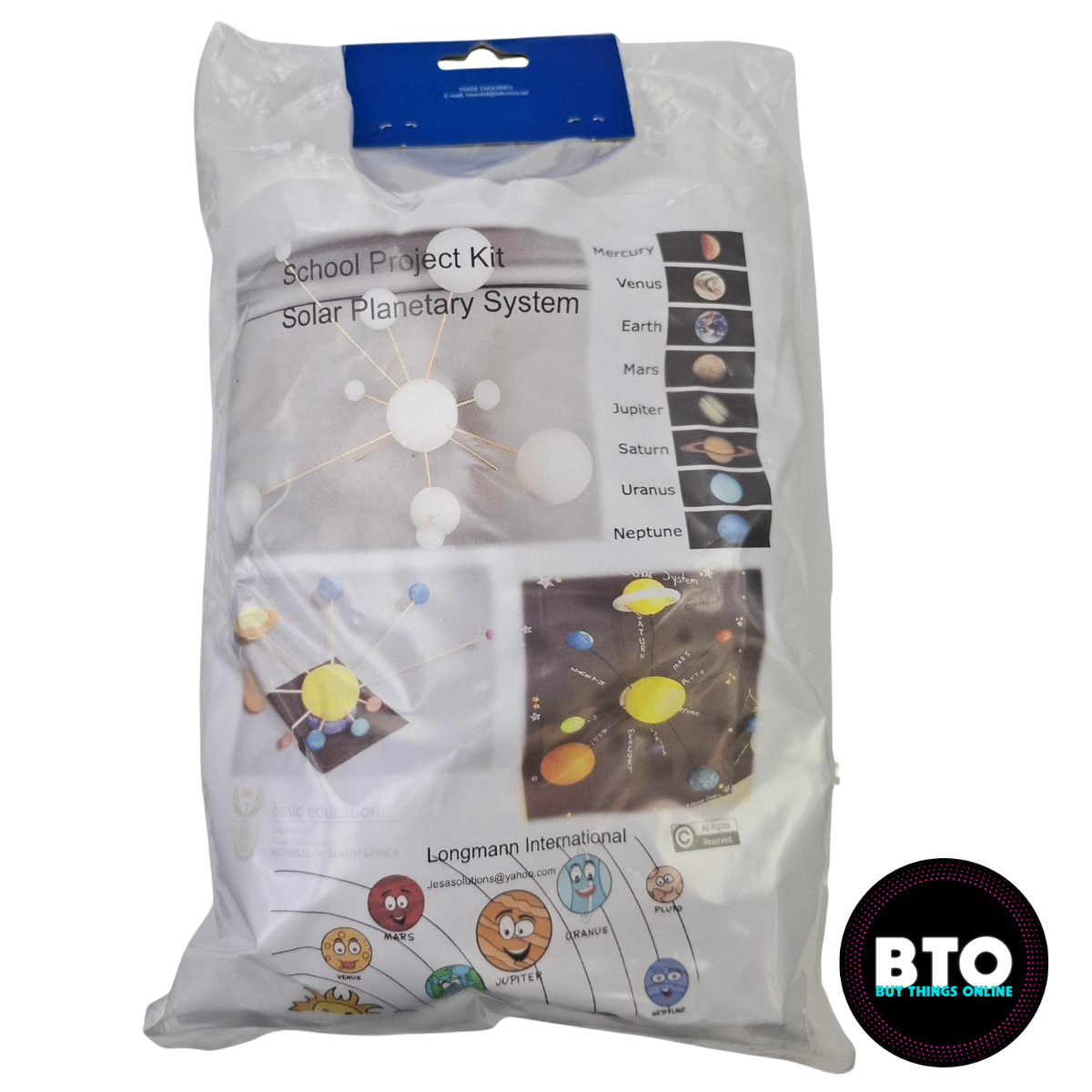 School Project Kit Solar System