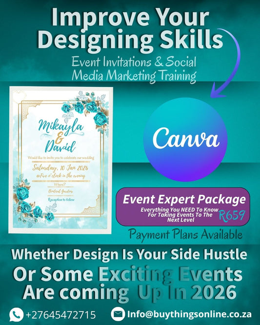 Learn To Build Invitations & Social Media Marketing For Events In This Canva Course